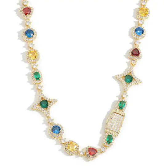 Aurene Special Gemstone Necklace