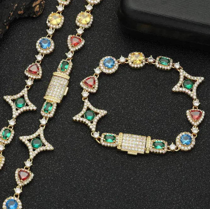 Aurene Special Gemstone Necklace